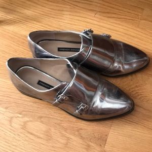 Silver Monk Loafers